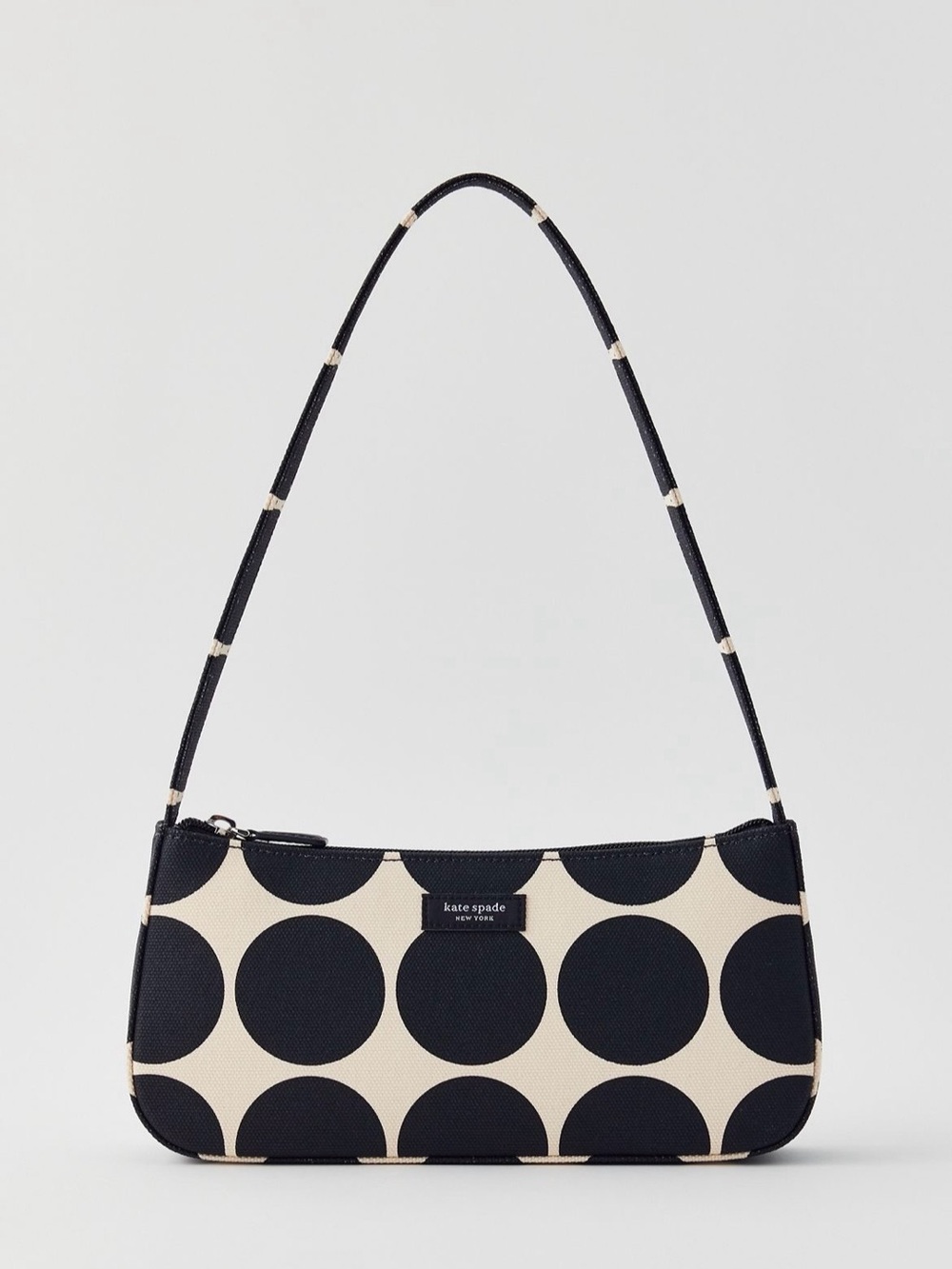 Kate Spade x Urban Outfitters Exclusive Shoulder Bag in Black & White Polka Dot